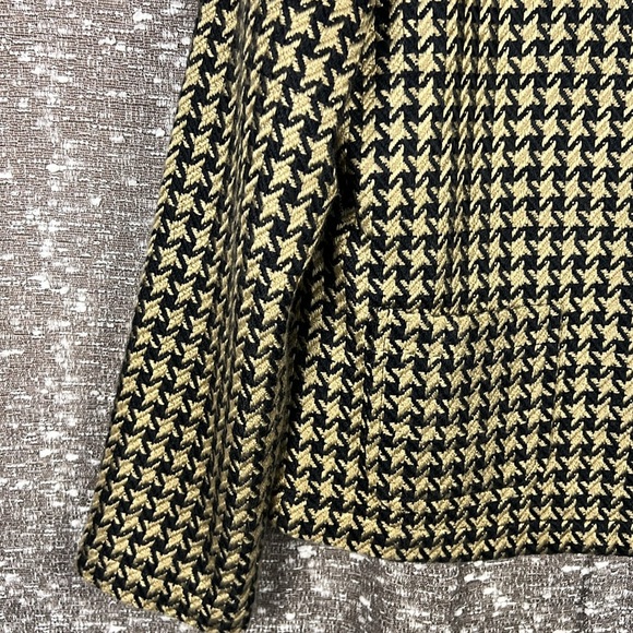 Monterey‎ Bay Houndstooth Knit Blazer Jacket - Picture 7 of 8
